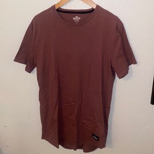 Hollister Mens Stacked Curve mens Tshirt